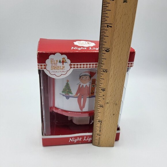 Elf on the Shelf Red Night Light Plug-In Rotary Shade Christmas‎ Tradition - Picture 2 of 6